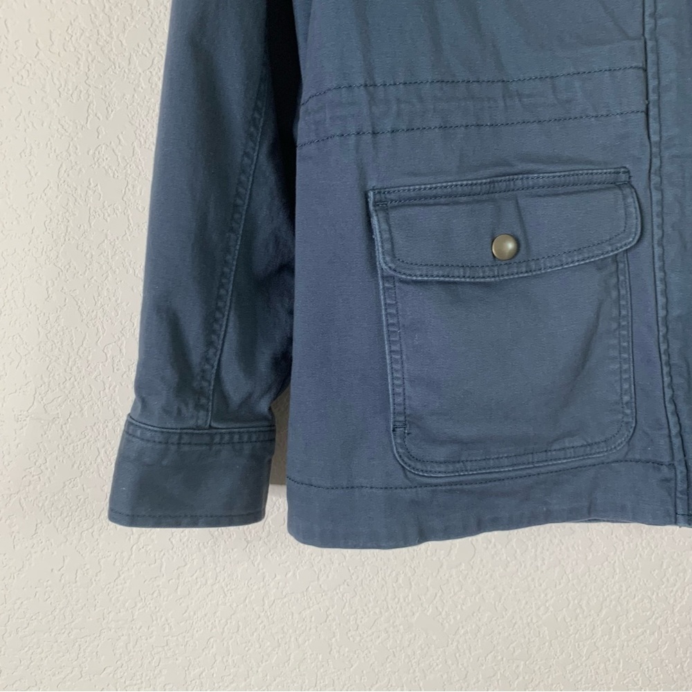 LL Bean Women's Blue BeanFlex Utility Jacket, Lined MP - Picture 4 of 10